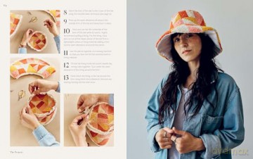 Punch Needle Fashion: 15 Punch Needle Projects for Crafting Accessories and Wearables - Micah Clasper-Torch [KSIĄŻKA]