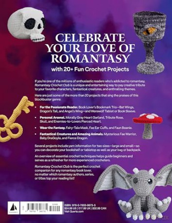 Romantasy Crochet Club: 20 Epic Projects for Your Reading Journeys - Amanda Sennett [KSIĄŻKA]