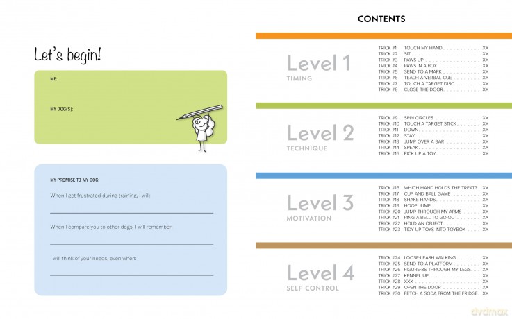 The Dog Tricks and Training Workbook, Revised and Expanded: A Step-by-Step Interactive Curriculum to Engage, Challenge, and Bond with Your Dog - Kyra Sundance [KSIĄŻKA]