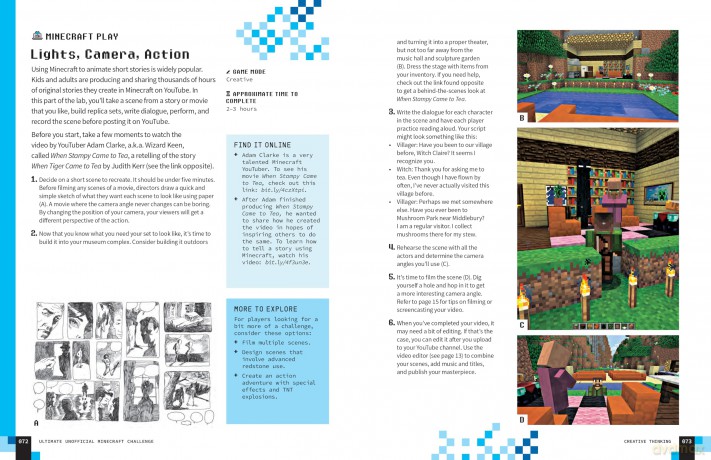 Ultimate Unofficial Minecraft Challenge: A Collection of Creative, Collaborative Projects That Connect In-game Challenges with Hands-on Activities - John Miller [KSIĄŻKA]