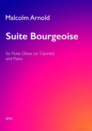Suite Bourgeoise (Flute, Oboe (or Clarinet) and Piano) - Sir Malcolm Arnold [KSIĄŻKA]