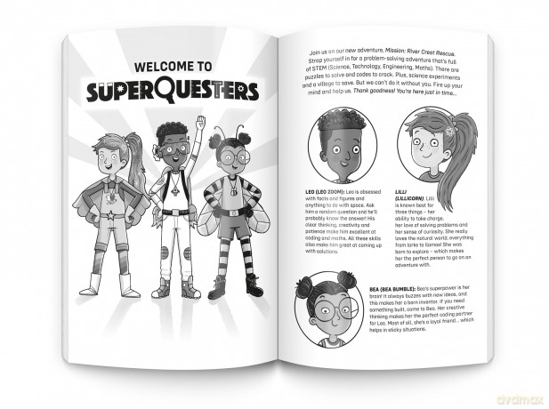 SuperQuesters Mission: River Crest Rescue - Paul Ian Cross [KSIĄŻKA]
