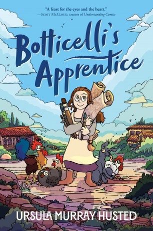 Botticelli's Apprentice: A Graphic Novel - Ursula Murray Husted [KSIĄŻKA]