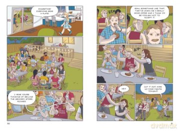 Carousel Summer: A Engaging Graphic Novel for Kids Exploring Themes of Self-Expression, Family Bonds, and Community Involvement -An Engaging Summer Read for Young Adults - Kathleen Gros [KSIĄŻKA]