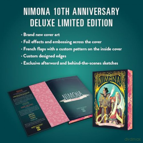 Nimona: 10th Anniversary Limited Edition: A Graphic Novel - ND Stevenson [KSIĄŻKA]