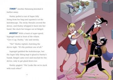 Harley Quinn's Time Twister (The Adventures of Batgirl and Supergirl) - Laurie S. Sutton [KSIĄŻKA]