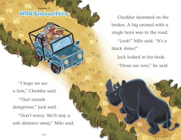 Milo's Great Safari Adventure (Milo Grey's Imagination Adventures) - Bryan Patrick Avery [KSIĄŻKA]