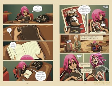 Nameless Notebook: A Graphic Novel (Library of Doom Graphic Novels) - Daniel Mauleón [KSIĄŻKA]