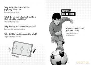 Side-Splitting Football Jokes and Puns (Sport Jokes) - Jake Maddox [KSIĄŻKA]