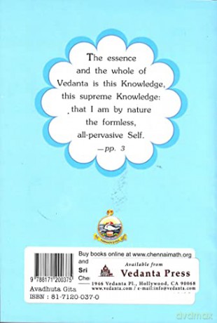 Avadhuta Gita: Song of the Free - Dattatreya [KSIĄŻKA]