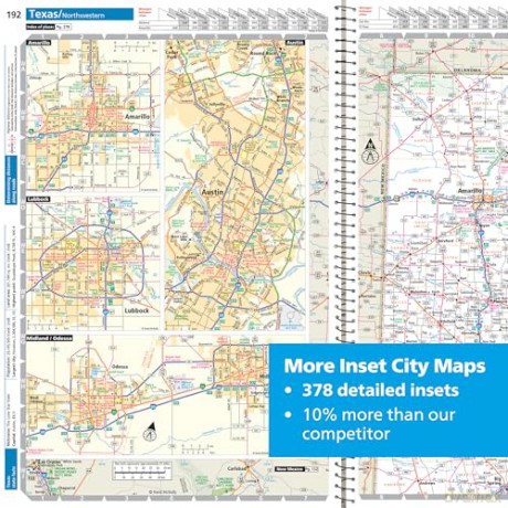 2026 Large Scale Road Atlas (Large Print): Lsra (Rand McNally Large Scale Road Atlas USA) - Rand McNally [KSIĄŻKA]