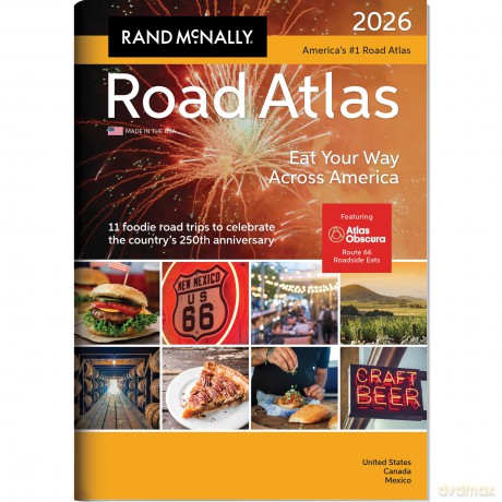 2026 Rand McNally Road Atlas: Reg (Rand McNally Road Atlases) - Rand McNally [KSIĄŻKA]