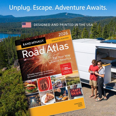 2026 Rand McNally Road Atlas: Reg (Rand McNally Road Atlases) - Rand McNally [KSIĄŻKA]