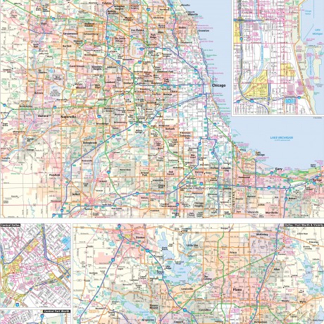 Fm Central Us - Rand McNally [KSIĄŻKA]