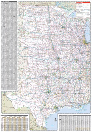 Fm Central Us - Rand McNally [KSIĄŻKA]