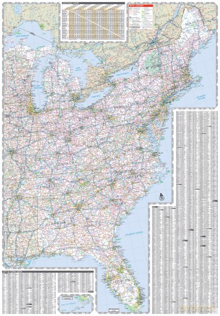 Fm Eastern Us - Rand McNally [KSIĄŻKA]