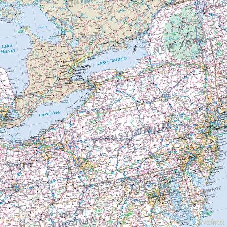 Fm Eastern Us - Rand McNally [KSIĄŻKA]