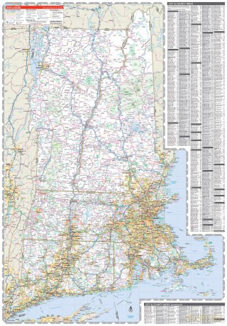 Fm New England - Rand McNally [KSIĄŻKA]