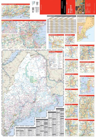 Fm New England - Rand McNally [KSIĄŻKA]