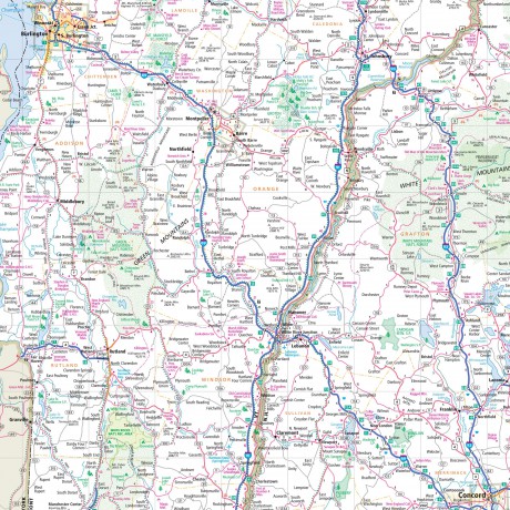 Fm New England - Rand McNally [KSIĄŻKA]