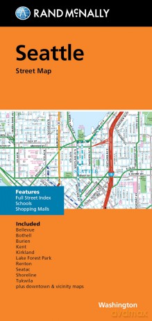 Fm Seattle Wa Street - Rand McNally [KSIĄŻKA]