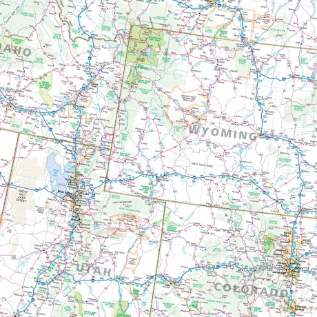 Fm Western Us - Rand McNally [KSIĄŻKA]