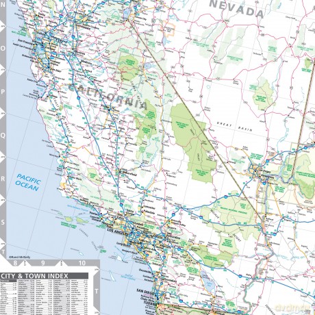 Fm Western Us - Rand McNally [KSIĄŻKA]