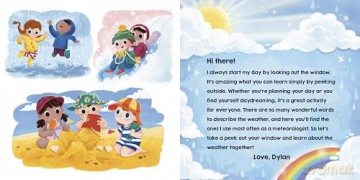 A Peek Out Your Window: My First Book of Weather: A Lift-the-Flap Book - Dylan Dreyer [KSIĄŻKA]