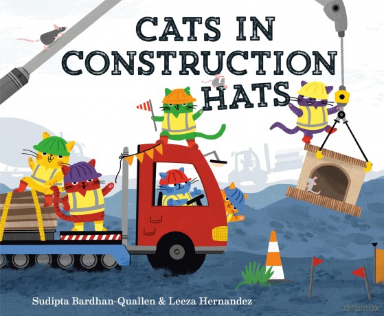 Cats in Construction Hats (Cats in Hats) - Sudipta Bardhan-Quallen [KSIĄŻKA]