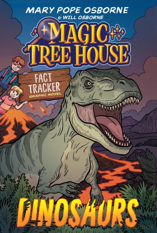 Magic Tree House Fact Tracker Graphic Novel: Dinosaurs (Magic Tree House Fact Tracker Graphic Novels) - Mary Pope Osborne [KSIĄŻKA]
