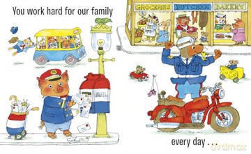 Richard Scarry's Best Daddy Ever!: A Book for BUSY, BUSY Dads - Richard Scarry [KSIĄŻKA]