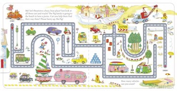 Richard Scarry's Cars and Trucks Touch-and-Trace - Richard Scarry [KSIĄŻKA]