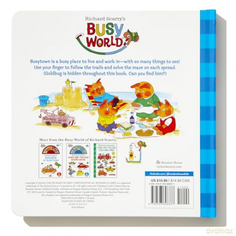 Richard Scarry's Cars and Trucks Touch-and-Trace - Richard Scarry [KSIĄŻKA]