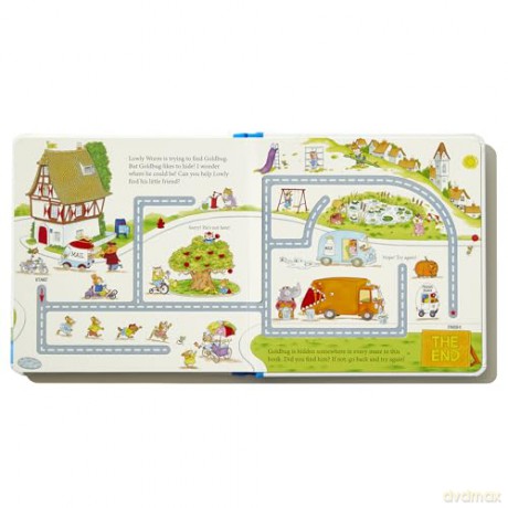 Richard Scarry's Cars and Trucks Touch-and-Trace - Richard Scarry [KSIĄŻKA]