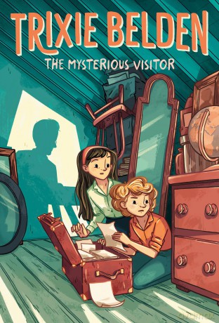 The Mysterious Visitor: Trixie Belden: 4 (Trixie Belden, Girl Detective) - Julie Campbell [KSIĄŻKA]