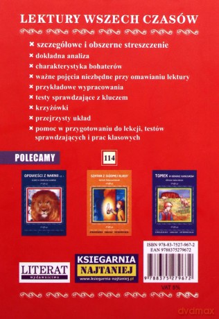 O krasnoludkach i o sierotce Marysi - streszczenie [KSIĄŻKA]