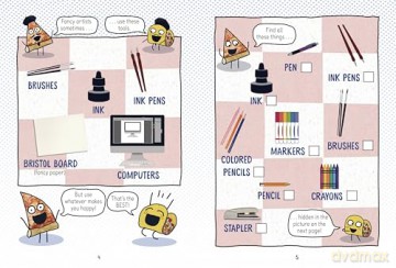 Pizza and Taco: Draw Your Own Comic!: Stickers Inside! (An Activity Book) - Stephen Shaskan [KSIĄŻKA]