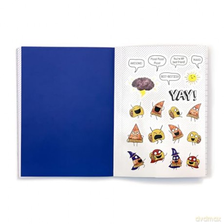 Pizza and Taco: Draw Your Own Comic!: Stickers Inside! (An Activity Book) - Stephen Shaskan [KSIĄŻKA]