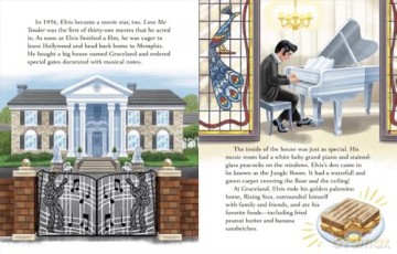 Elvis Presley: A Little Golden Book Biography (Little Golden Book Biographies) - Lisa Jean Rogers [KSIĄŻKA]
