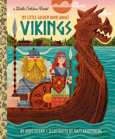 My Little Golden Book About Vikings - Andy Stjern [KSIĄŻKA]
