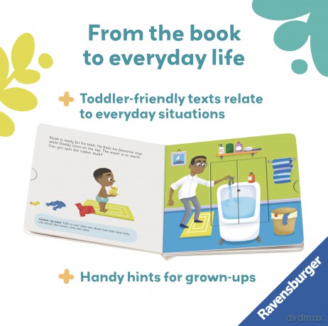 Ravensburger Play+ Me and My Day: Bedtime - Infant and Baby Educational Book - Toddler Activity and Development Gifts - 18 Months+ - Dynamo Limited [KSIĄŻKA]