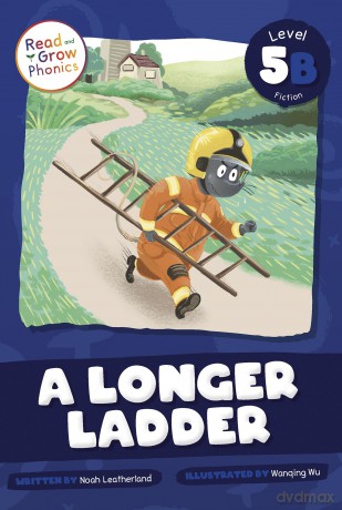 A Longer Ladder: Level 5b (Read and Grow Phonics Fiction, Level 5B) - Noah Leatherland [KSIĄŻKA]