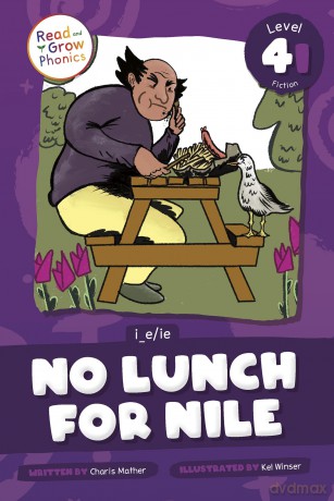 No Lunch for Nile: Level 4i (I_e/Ie) (Read and Grow Phonics Fiction, Level 4I) - Charis Mather [KSIĄŻKA]