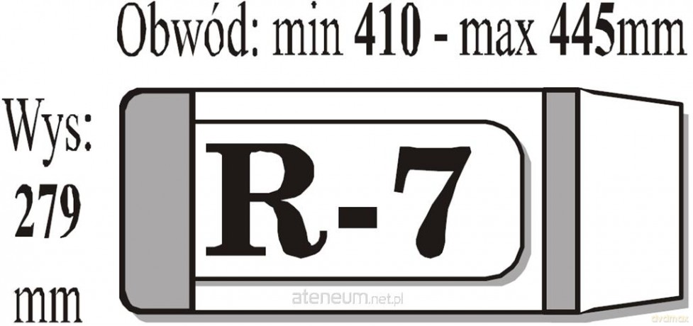 Okładka książkowa regulowana R7 (50 szt) IKS [SZKOŁA]