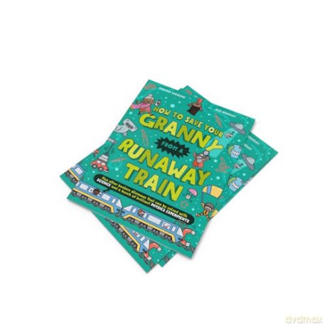 How To Save Your Granny From a Runaway Train: A funny children's illustrated science book with experiments for ages 8+ that is new for 2025 and perfect for the summer holidays (Solved by Science) - Swapna Haddow [KSIĄŻKA]