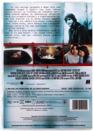 Efekt motyla [DVD]