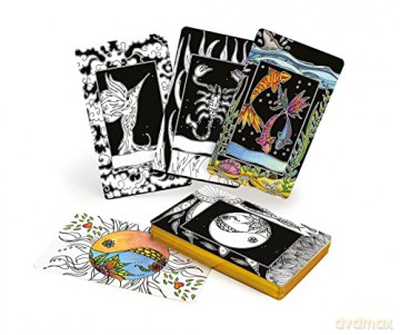 Intuitive Wisdom: Color-Your-Deck Tarot Cards - Michelle Motuzas [KSIĄŻKA]
