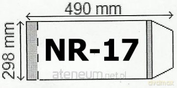 Okładka na podr A4 regulowana nr 17 (50szt) NARNIA [SZKOŁA]