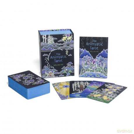 The Animystic Tarot: (Tarot Kit Box Set with 78 Cards and Guide Book) - Willow Fay [KSIĄŻKA]