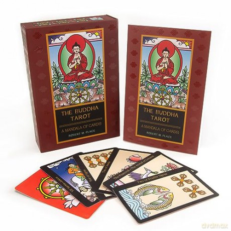 The Buddha Tarot: (Tarot Kit Box Set with 78 Cards and Guide Book) - Robert M. Place [KSIĄŻKA]